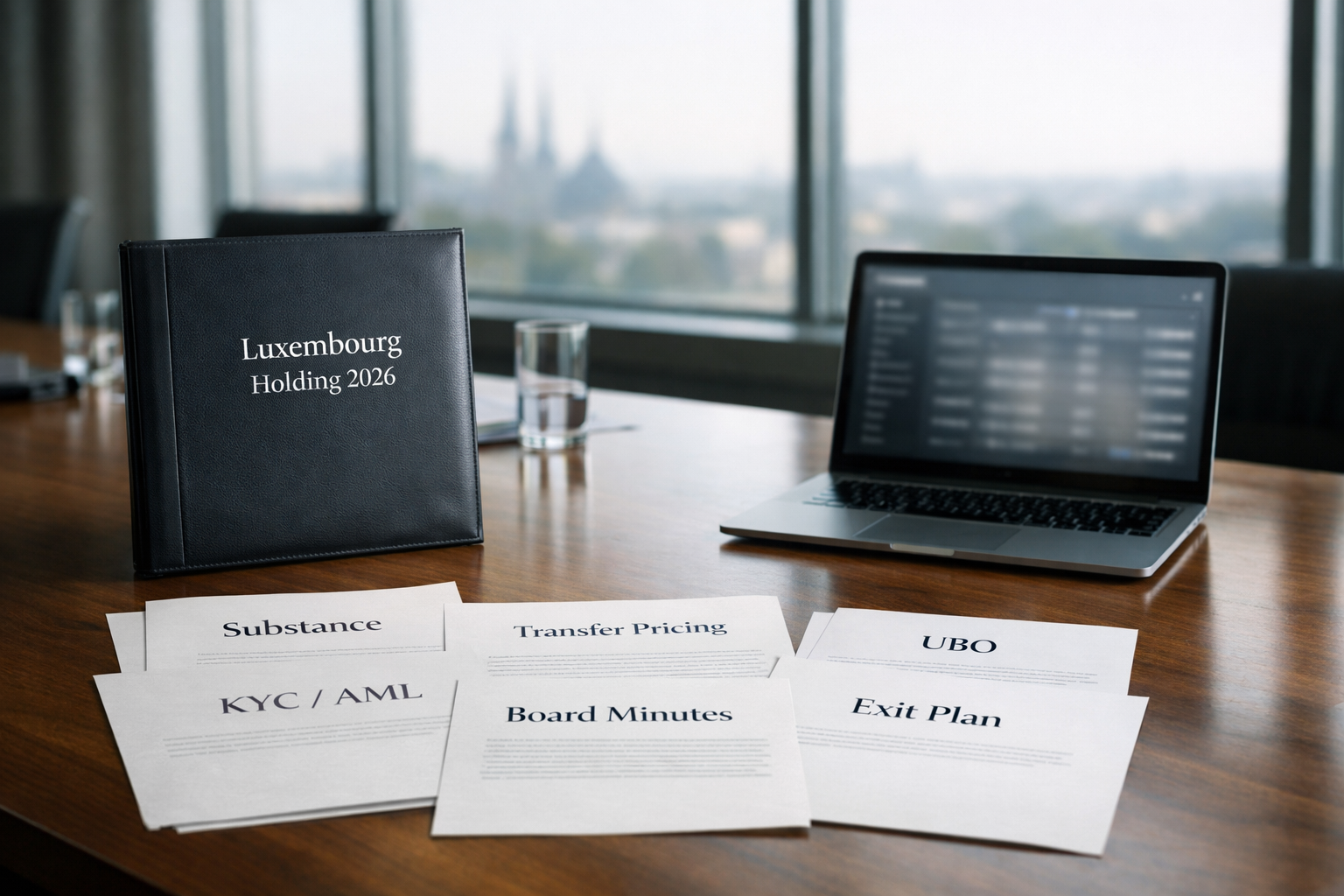 Luxembourg holding 2026: substance, KYC/AML і КБВ — чек ризиків